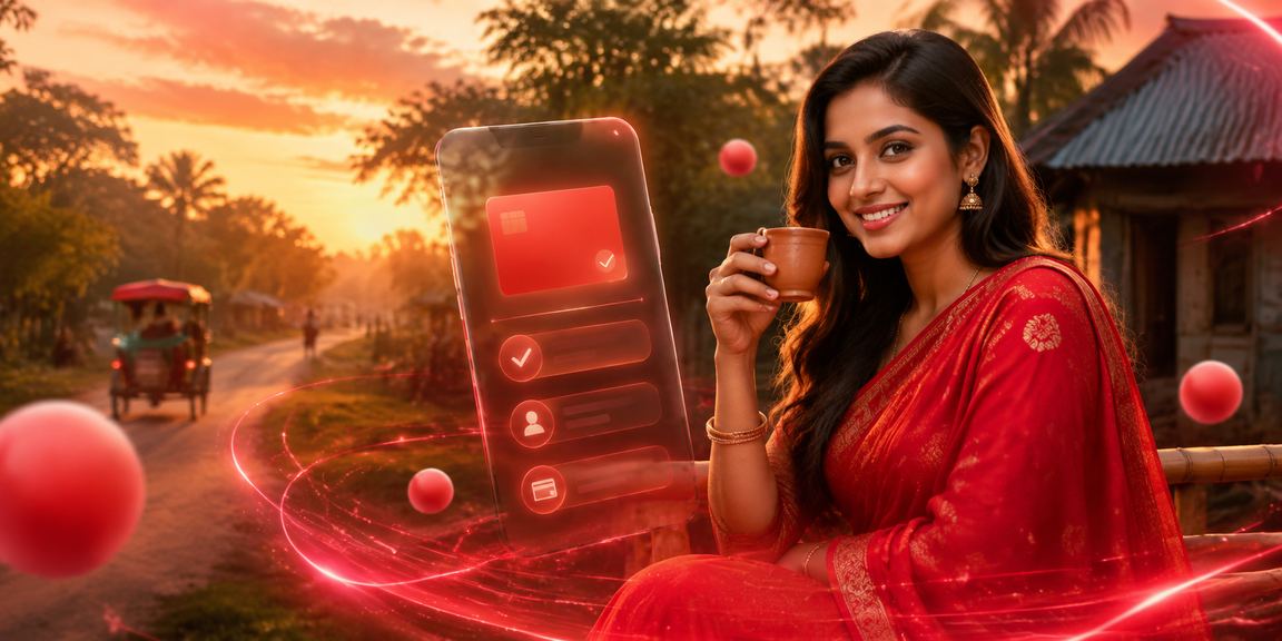 কুমিল্লায় takabet app ব্যবহার করছেন একজন নারী ব্যবহারকারী